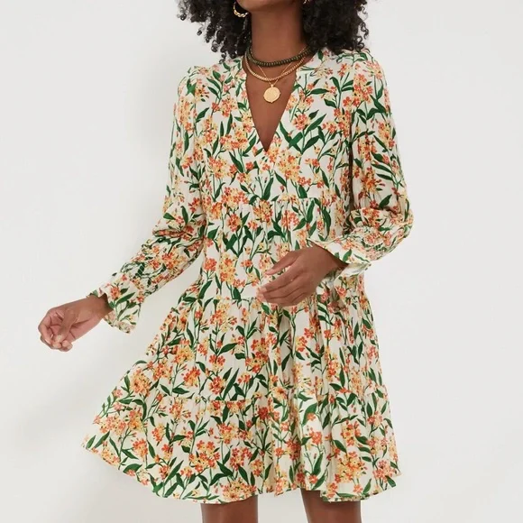 Tuckernuck Floral Kenzo Dress - Pomander Place - Picture 2 of 11